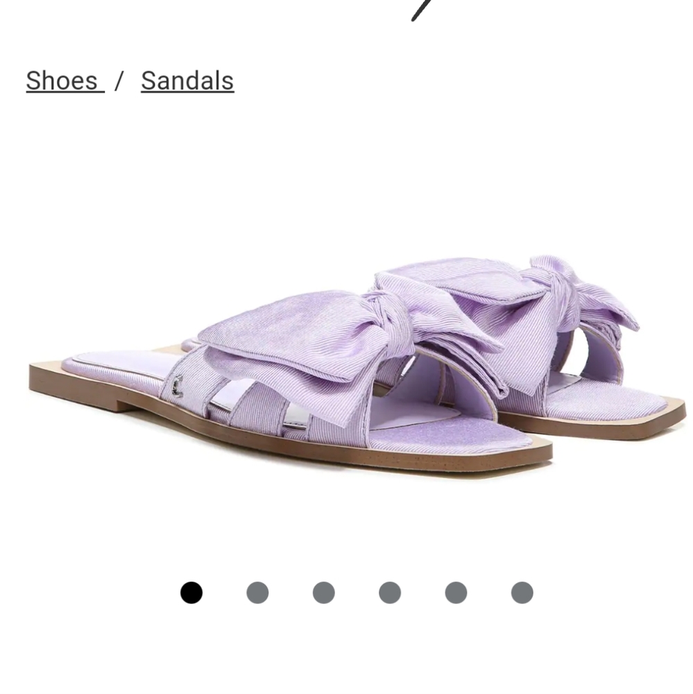 Idalis Lilac Slide Sandals